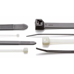 PKB-1030EH-9 - Хомут пластиковий розміром 1030 х 12,7 мм білого кольору (50 шт/пак)