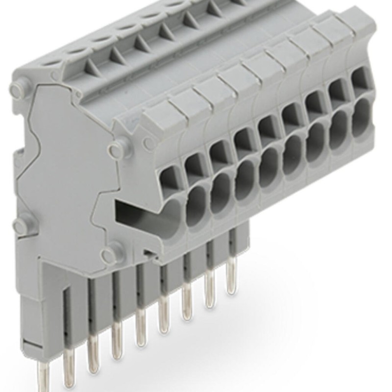 2001-559 Modular TOPJOB®S connector; modular; for jumper contact slot; 9-pole; 1,50 mm²; gray