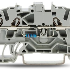 2002-1411/1000-700 Клемна колодка для компонентів; 4-провідний; з резистором 120R; сірий