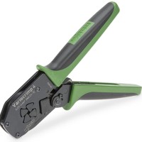 206-1204 Variocrimp 4 crimping tool;for insulated and uninsulated ferrules;Crimping range: 0.25 to 4.0 mm²;green/black
