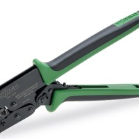 206-1225 Crimping tool 25;for insulated and uninsulated ferrules;Crimping range: 10 mm², 16 mm² and 25 mm²;green/black