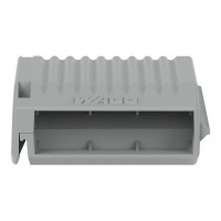 207-1373 Gelbox;inline connection;for cables;gray