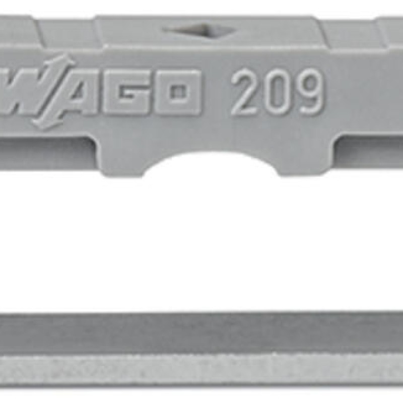 209-120 Mounting foot;can be snapped on terminal blocks with snap-in mounting foot;for mounting on relay-modules;gray