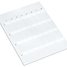 211-150 Самоламінуючі етикетки; білий