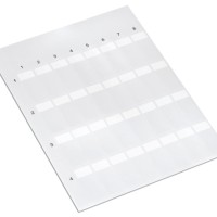 211-150 Самоламінуючі етикетки; білий