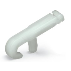 231-131 Робочий інструмент; виготовлений з ізоляційного матеріалу; 1-канальний; білий