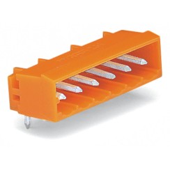 231-534/001-000 Штировий роз'єм THT; паяльний штифт 1.0 x 1.0 мм; кутовий; помаранчевий