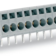 231-612/017-000 Клема на друковану плату; 2.5 мм²; Крок контактів 5 мм; сірий