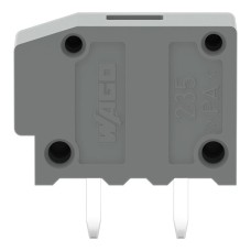 235-401 Набірна клемна колодка на друковану плату; 2.5 мм²; Крок контактів 5/5.08 мм; сірий