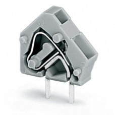 236-745 Накопичувальна клемна колодка для друкованих плат; 2,5 мм²; відстань між контактами 5/5,08 мм; 1-полюсна; CAGE CLAMP®; можливість з'єднання; 2,50 мм²; зелений