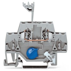 280-502/281-611 Клемна колодка для компонентів; дворівневий; з варистором; сірий