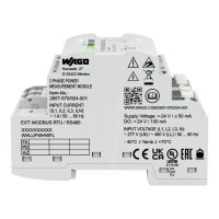 2857-570/024-001 Модуль вимірювання 3-фазної потужності; 3x277/480 В/1 А; Modbus RTU