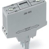 286-807 Компонентний модуль з діодом; з 7 шт.; Діод 1N4007; сірий