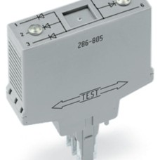 286-807 Компонентний модуль з діодом; з 7 шт.; Діод 1N4007; сірий