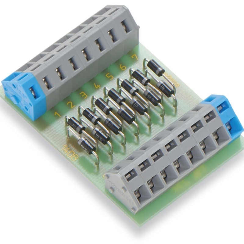 289-111 Компонентний модуль з діодом; з 14 шт.; Діод 1N4007