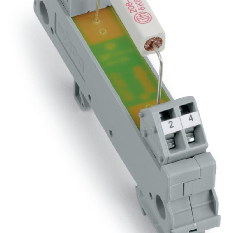 289-128/002-000 Компонентний модуль з резистором; з 1 шт.; Резистор 4K7