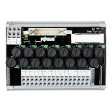 Інтерфейсний модуль для системної проводки; штекерний роз'єм згідно з DIN 41651; штекерний роз'єм; 20-полюсний; 16-канальний цифровий вхід або вихід; 2-провідне з'єднання; мініатюрний запобіжник; в монтажній оправі