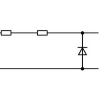 709-581 Розетка розподільчої шафи; для монтажу на DIN-рейку та гвинтового монтажу; для штекера, тип F, CEE 7/4 (Schuko); світло-сірий