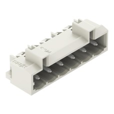 721-436/001-000 THT male header;1.0 x 1.0 mm solder pin;angled;light gray