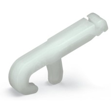 733-130 Робочий інструмент; виготовлений з ізоляційного матеріалу; 1-канальний; білий