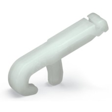 734-230 Робочий інструмент; виготовлений з ізоляційного матеріалу; 1-канальний; білий