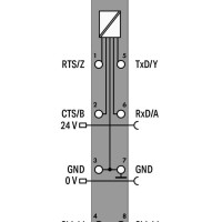 750-652/040-000 Послідовний інтерфейс RS-232/485; Extreme; темно-сірий