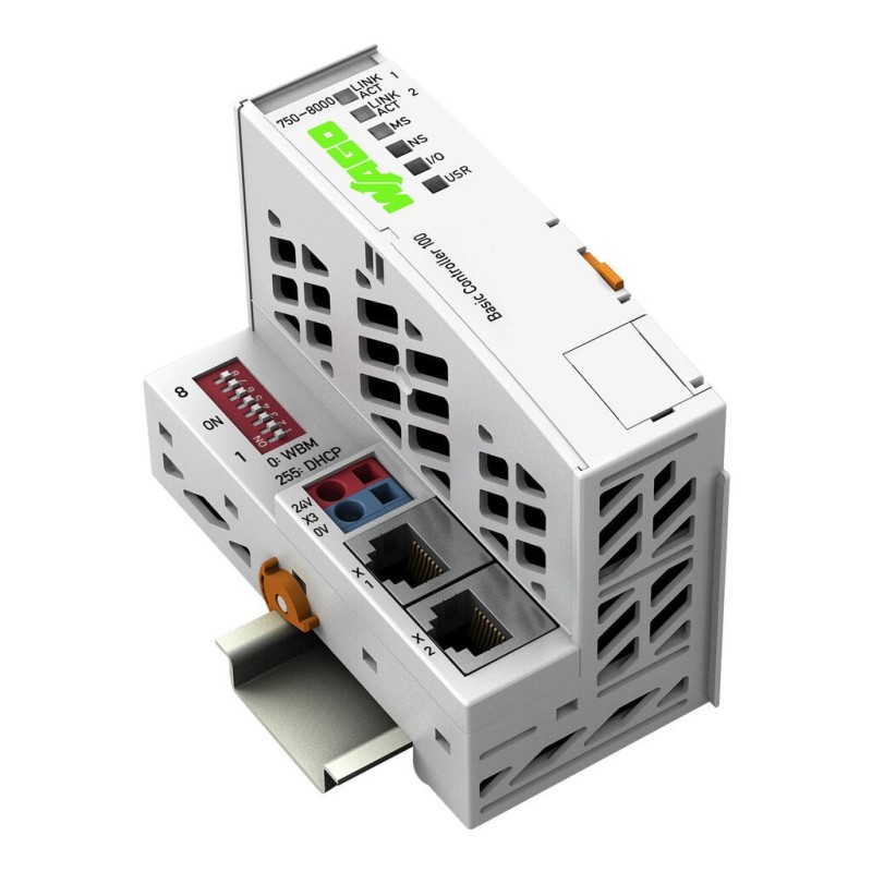 750-8000 Basic Controller 100; 2 x ETHERNET; ECO; світло-сірий