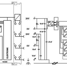 750-8208 Контролер PFC200; 2 x ETHERNET, RS-232/-485, CAN, CANopen, PROFIBUS-Master; світло-сірий