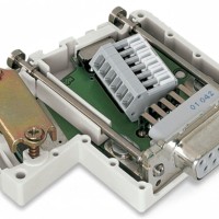 750-963 Roz'єм польової шини CANopen; з роз'ємом D-sub (розетка); 9-полюсний; світло-сірий