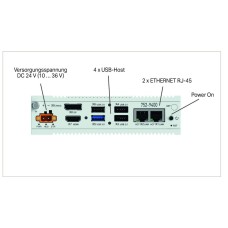 752-9400 Edge Computer;2 x ETHERNET, 4 x USB, HDMI, DP;4GB RAM