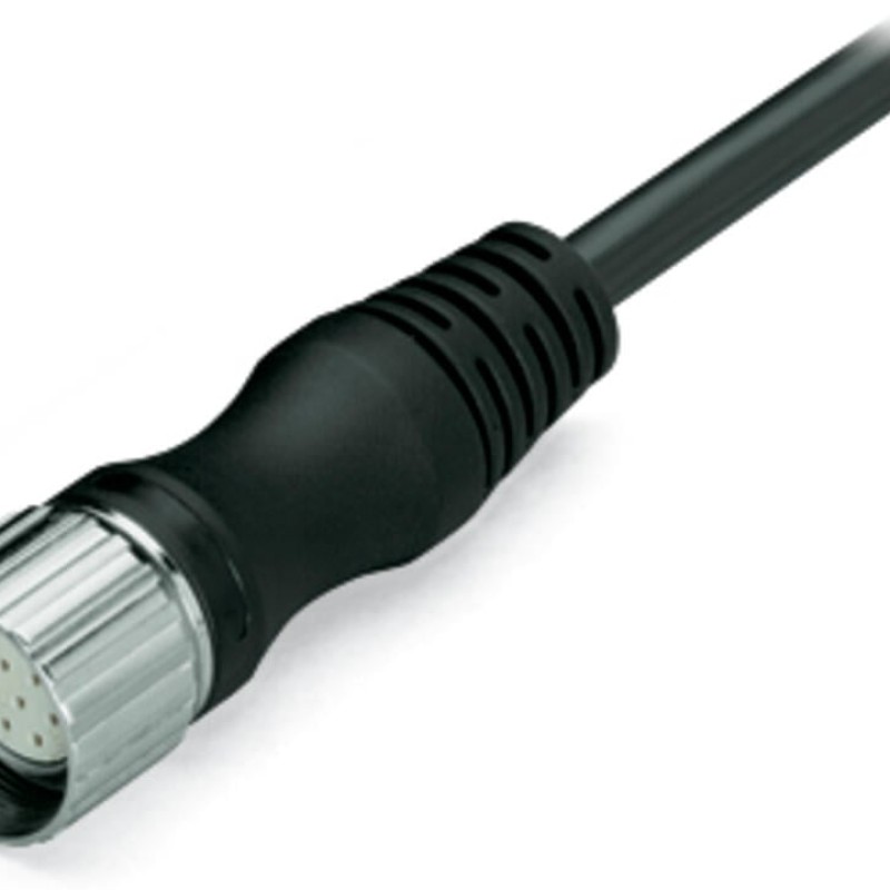 756-3201/120-150 Connecting cable;12-pole;Length: 15 m;black