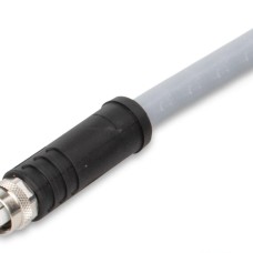 756-3501/050-020 Power cable;M12L socket; straight;5-pole