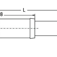 756-3501/050-020 Power cable;M12L socket; straight;5-pole