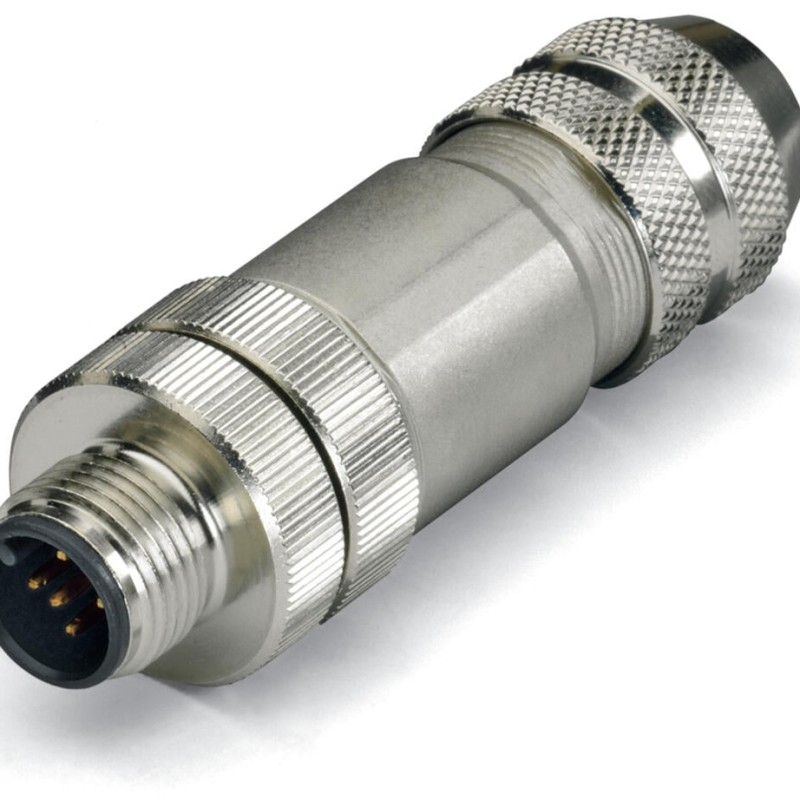 756-9207/060-000 Accessories;M12 plug, axial;5-pole