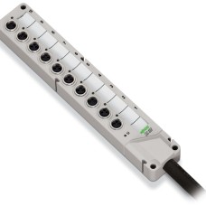 757-443/000-010 M8 sensor/actuator box;4-way;3-pole