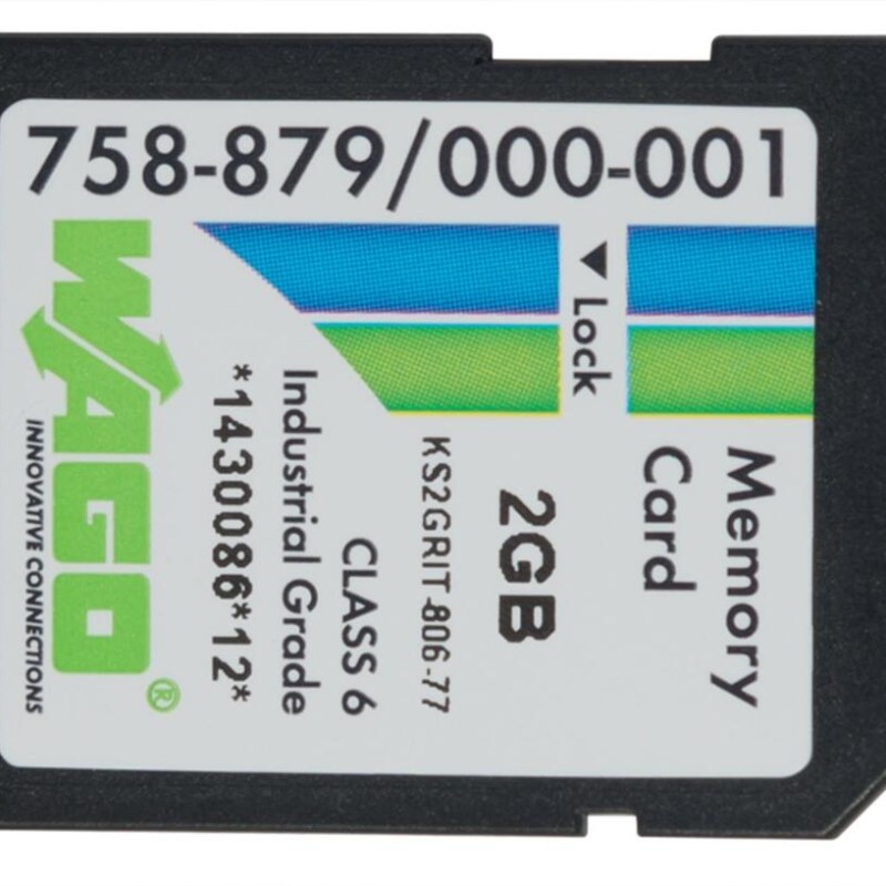 758-879/000-001 Memory Card SD;SLC-NAND;2 GByte