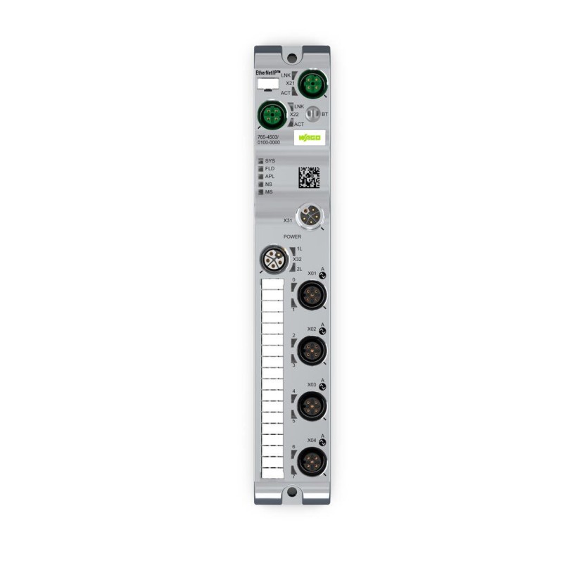 765-4503/100-000 4-портовий IO-Link Master класу A; EtherNet/IP; DC 24 В / 2.0 А
