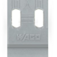 769-411 Пластина для зняття натягу; для роз'ємів-розеток та штекерів; 1 частина; сірий