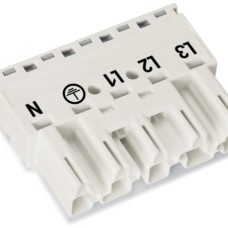 770-235 Plug;5-pole;Cod. A;white