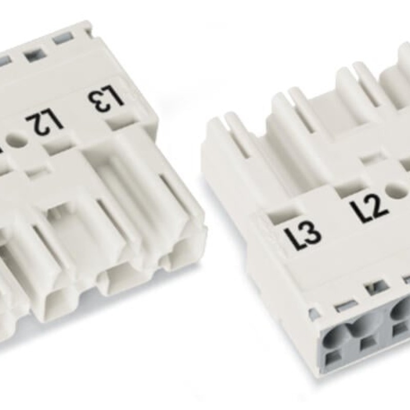 770-235 Plug;5-pole;Cod. A;white