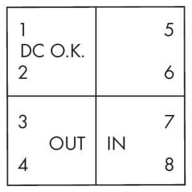 787-2802 DC/DC Converter;24 VDC input voltage;10 VDC output voltage