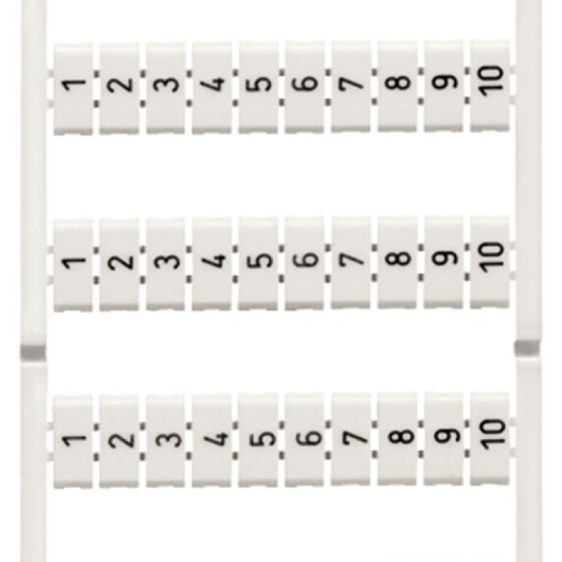 793-5602 Маркувальна карта WMB; як картка; МАРКОВАНИЙ; білий