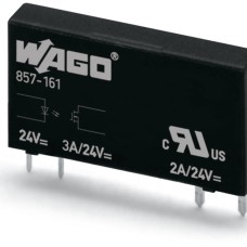 857-161 Базове твердотільне реле; Номінальна вхідна напруга: 24 В DC; Діапазон вихідної напруги: 0 … 30 В DC