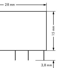 857-162 Базове твердотільне реле; Номінальна вхідна напруга: 60 В DC; Діапазон вихідної напруги: 0 … 24 В DC
