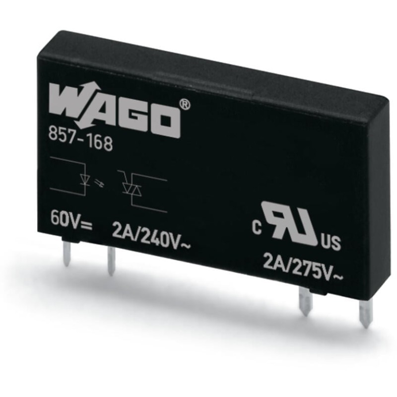 Basic solid-state relay; Nominal input voltage: 60 VDC; Output voltage range: 24 … 240 VAC; Limiting continuous current: 2 A