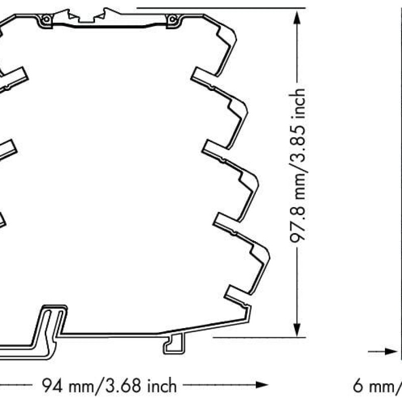 857-452 Passive isolator, 2-channel;Current input signal;2 x current output signal