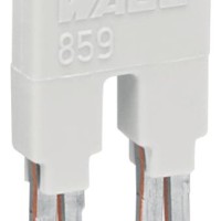 859-402 Перемичка; для гнізда перемички; 2-канальний; світло-сірий