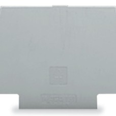 859-525 Кінцева та проміжна пластина; товщина 1 мм; сірий