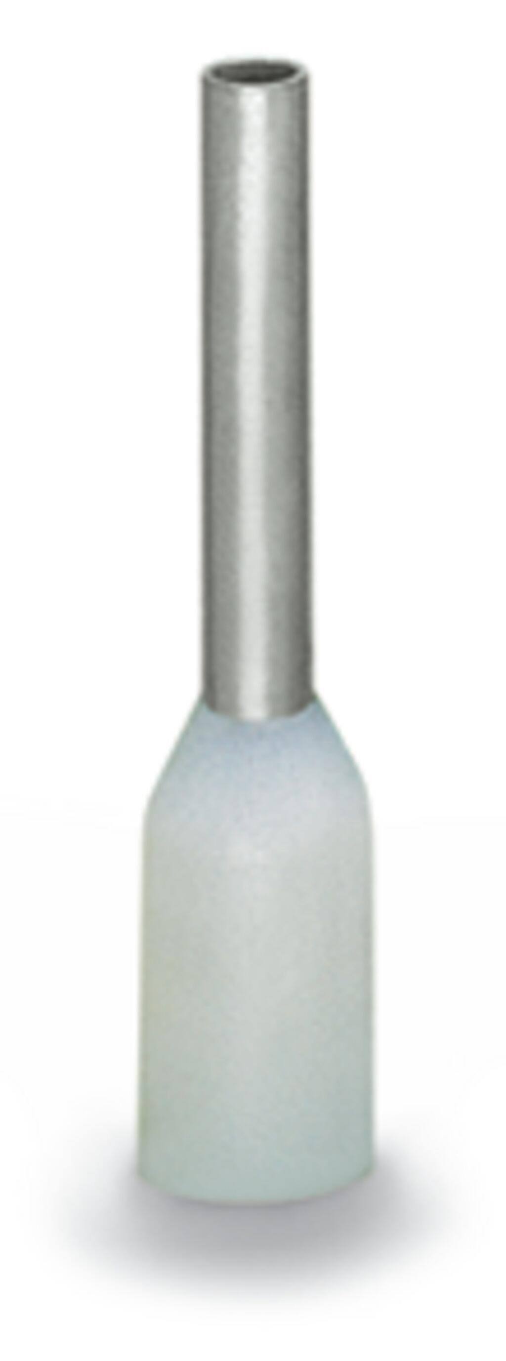 Наконечник; гільза на 0,5 мм² / 20 AWG; ізольована; електроолов'яна; біла; біла